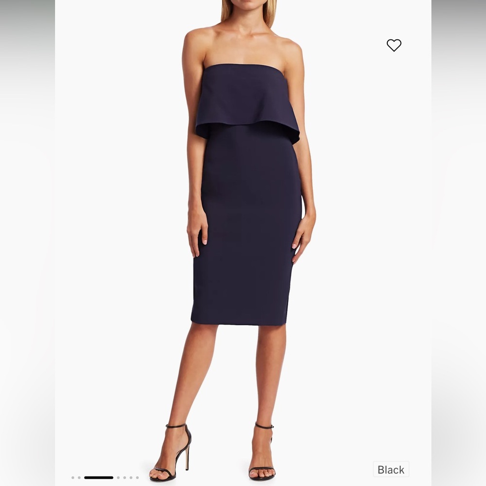 Likely Driggs Strapless Dress Black size 0
